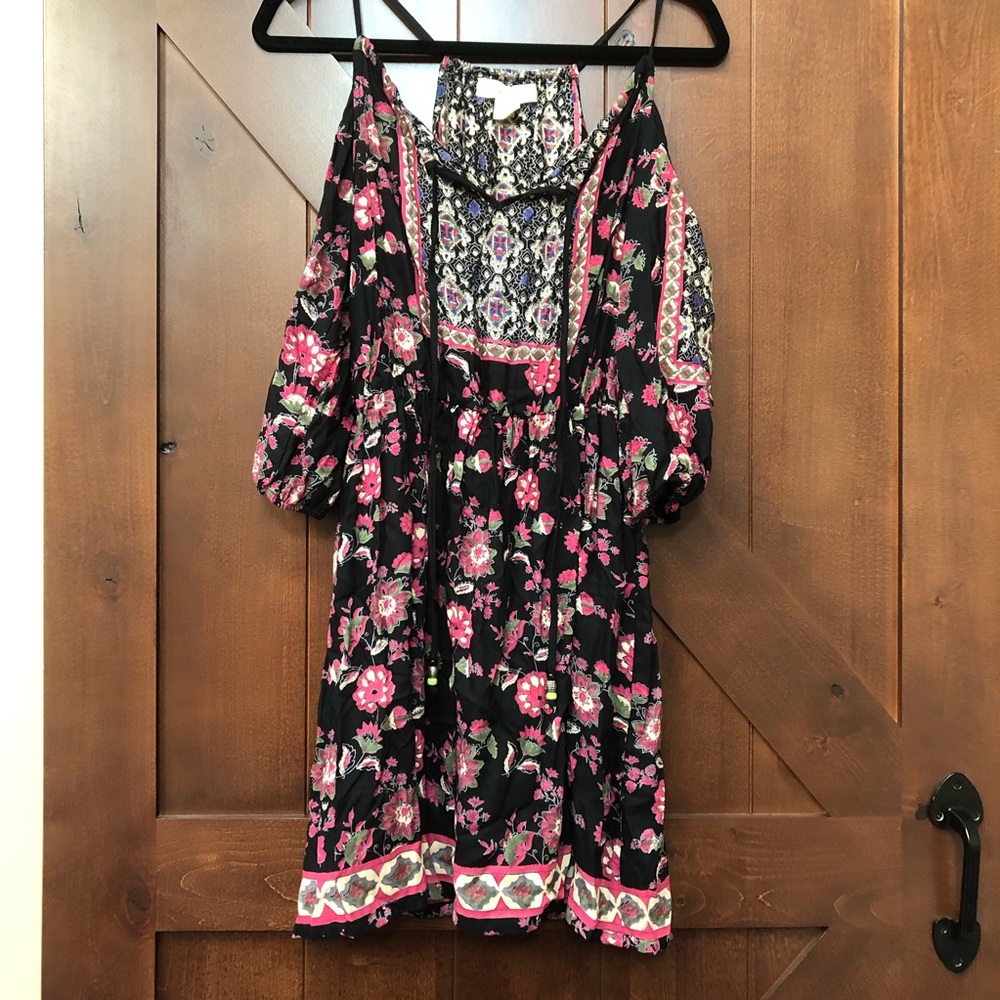 Boho off the Shoulder Dress- Urban Outfitters